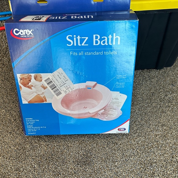 Pink Sitz Bath - Picture 1 of 2